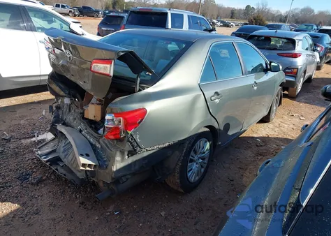 2013 Toyota Camry L from USA, damaged, VIN 4T1BF1FK8DU669620